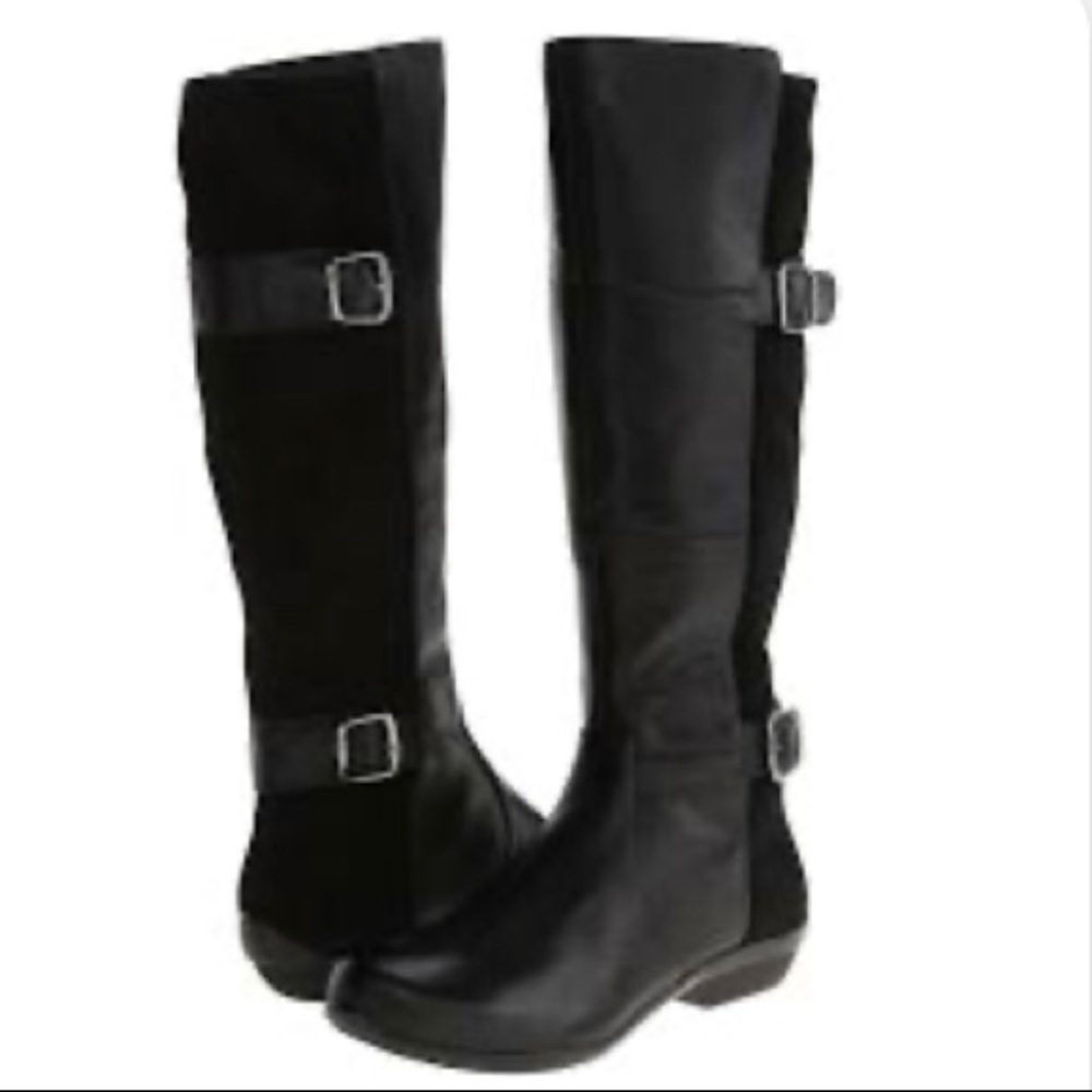 Dansko 37 Odessa Nappa Tall Leather Suede boots
